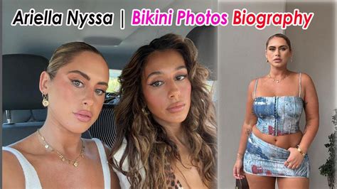 ariella nyssa desnuda|Curvy model strips down to tiny bikini to show bodies are meant。